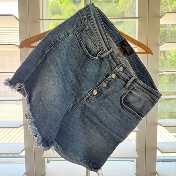Sanctuary Los Angeles - Distressed Jean Shorts - Size 10 - Picture 1 of 10